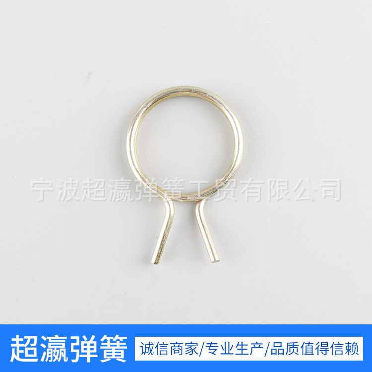 Ressort de torsion de fixation par pince en acier inoxydable