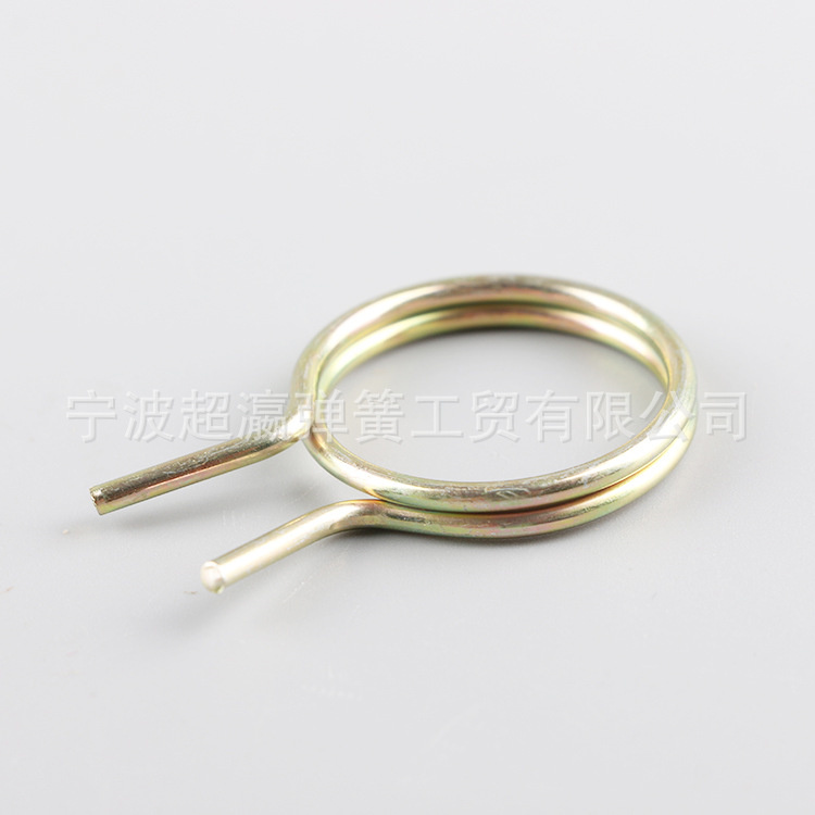 Ressort de torsion de fixation par pince en acier inoxydable