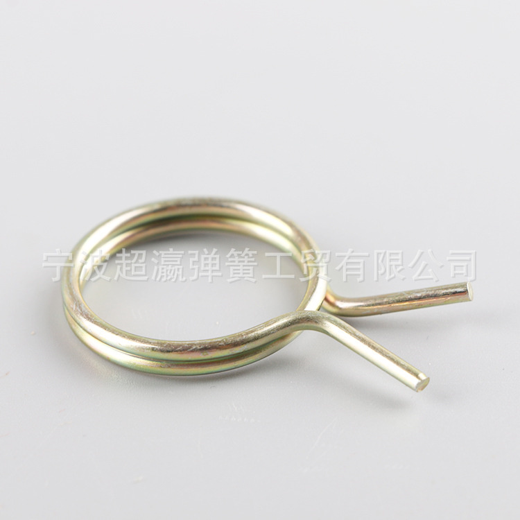 Ressort de torsion de fixation par pince en acier inoxydable