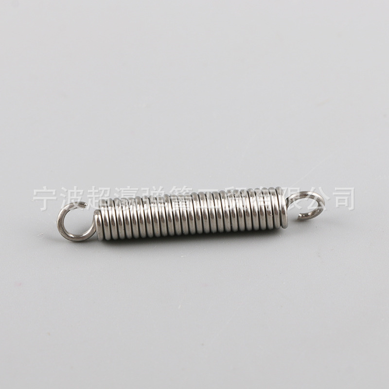 Ressort de rappel cylindrique à double anneau en acier inoxydable