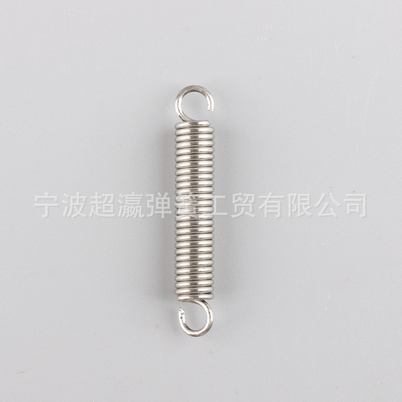 Ressort de rappel cylindrique à double anneau en acier inoxydable